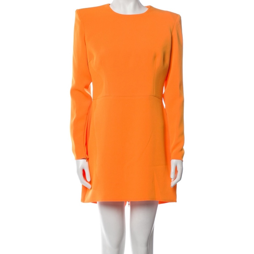Alex Perry orange mini dress
